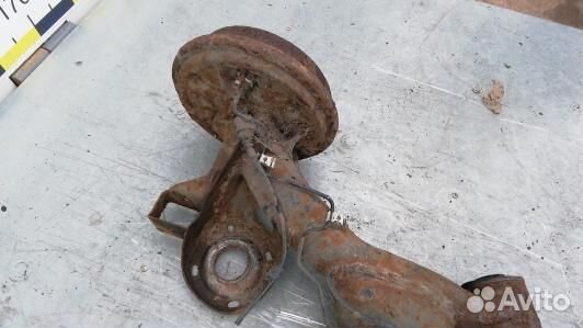 Балка задняя skoda fabia 2 (93K15LQ01)