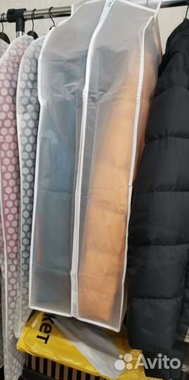 Чехол для одежды на молнии, органайзер, 90х60х30см