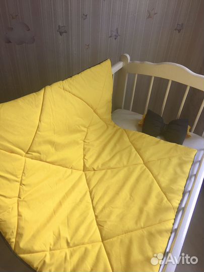 Детское одеяло конверт теплое новое