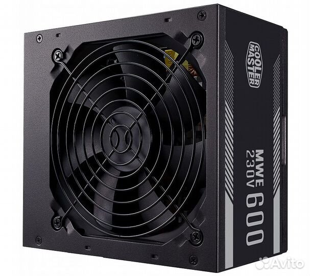 Блок питания Cooler Master MWE White, 600W, ATX, 1
