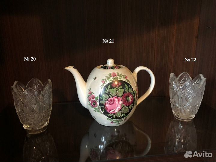 Хрустальная, фарфоровая посуда СССР