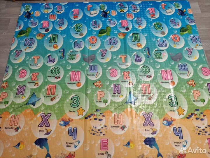 Коврик развивающий двухсторонний