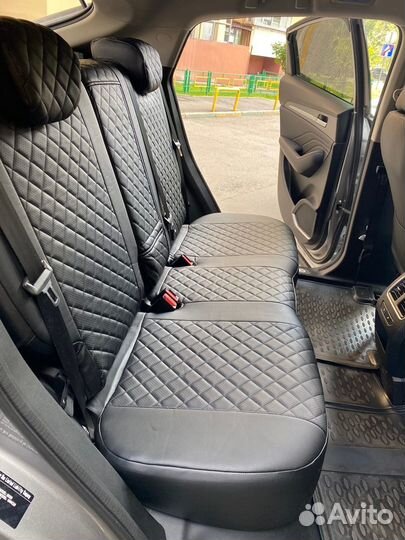 Чехлы Haval F7/ F7X Экокожа ромб Автопилот