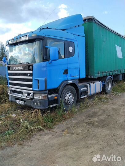 Scania R124 с прицепом, 1998