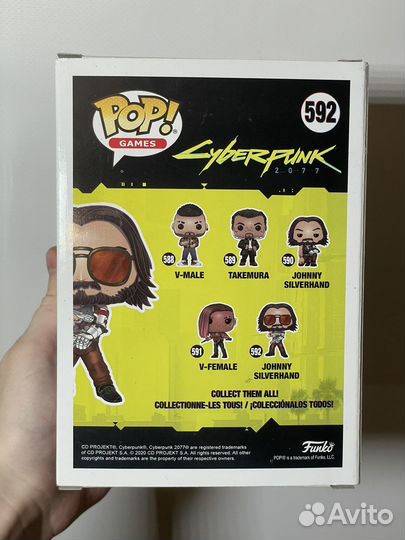 Ciberpank 2077 Funko Pop оригинальный