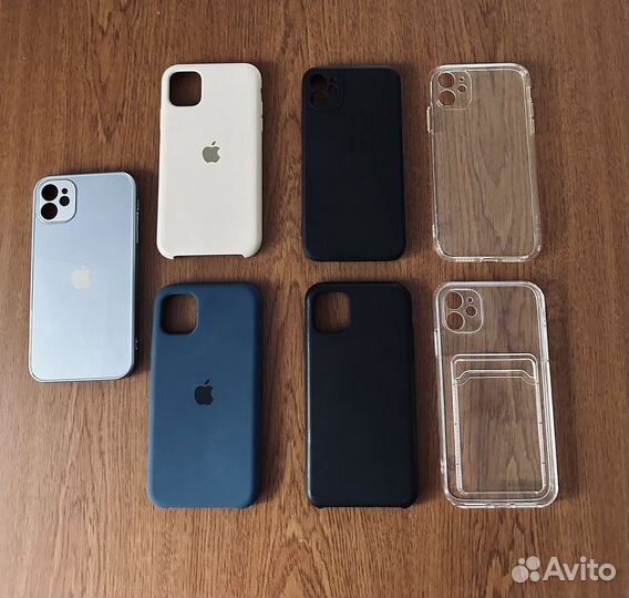 Коллекция чехлов на iPhone 11