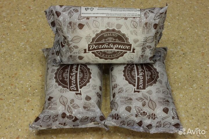 Мыло туалетное «Дегтярное» 92х100гр