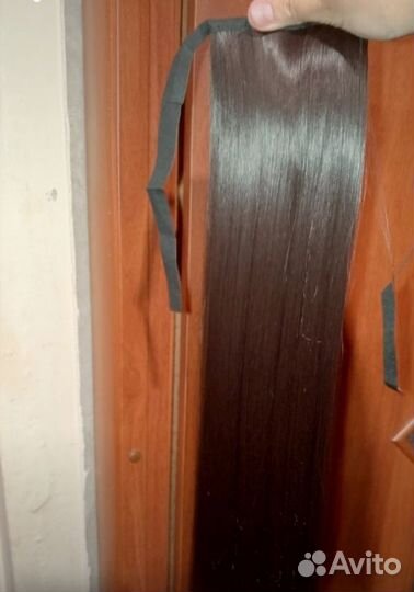 Волосы на заколках