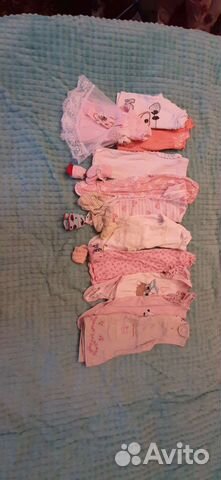 Вещи пакетом на девочку 68 размера