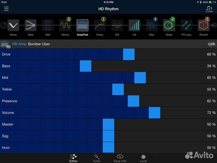 Line 6 Firehawk FX гитарный HD мульти-эффект