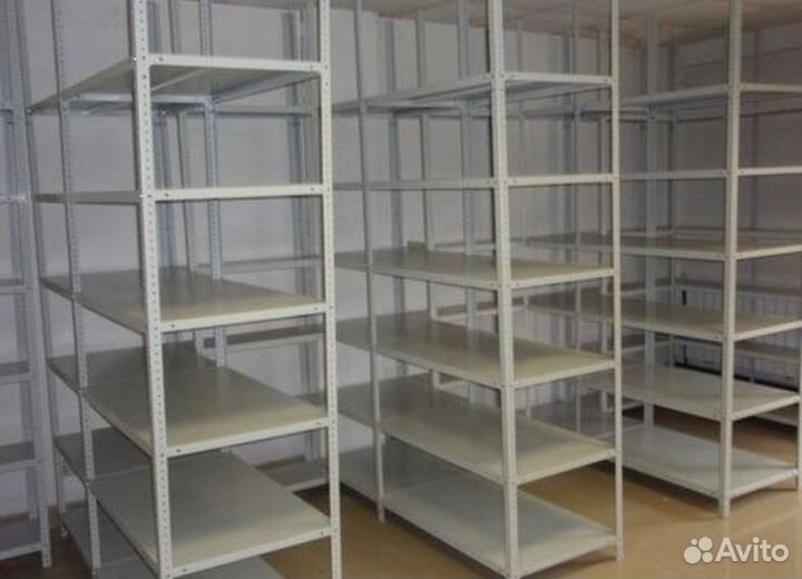 Стеллаж разборный металлический
