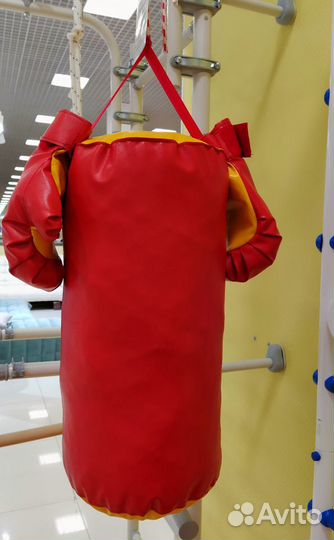 Груша боксерская с перчатками (детская)
