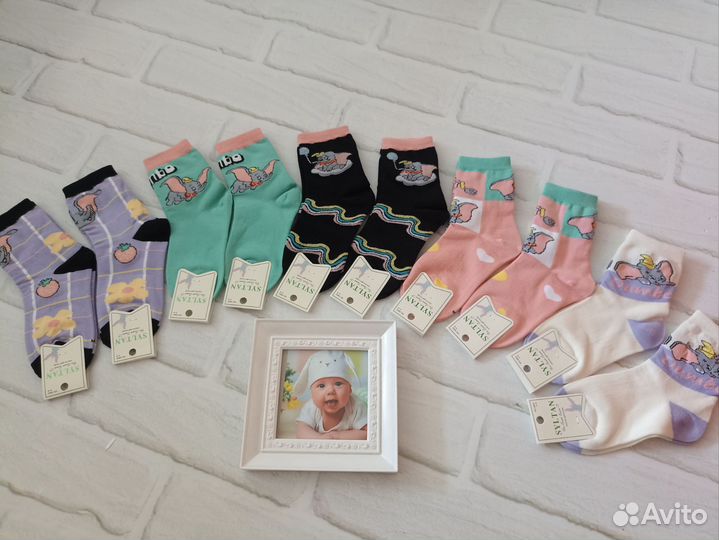 Носочки детские, размер 4-6 (лет)