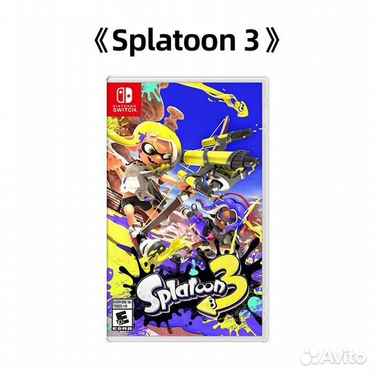 Nintendo switch splatoon 3 продам
