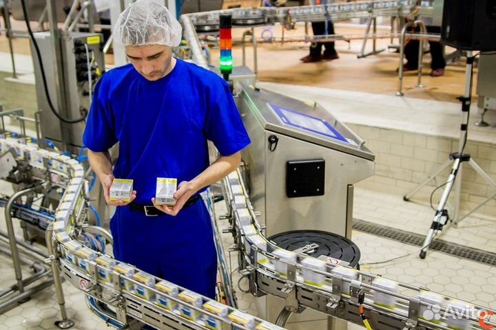 Оператор производственной линии с обучением