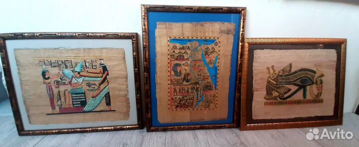 Картина на папирусе