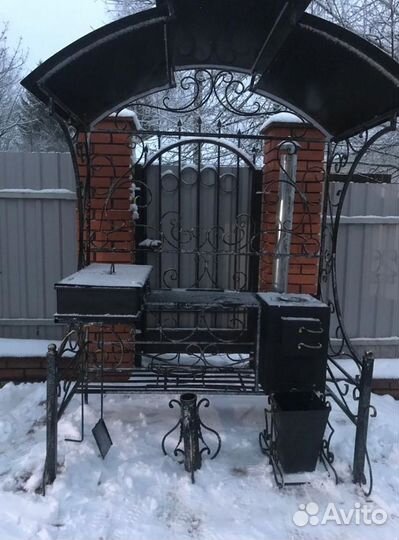 Мангал новый