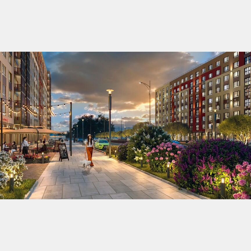 Квартира-студия, 25,4 м², 8/9 эт.