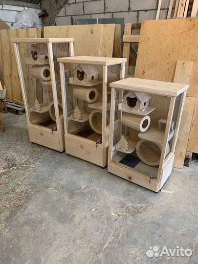 Витрины для шиншиллы, клетки, аксессуары в наличии