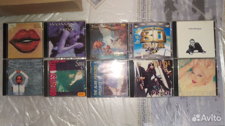 Продам компакт-диски, аудио и видео