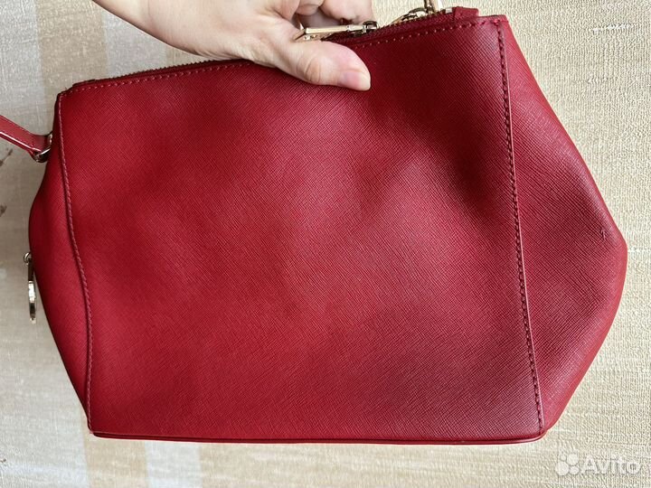 Сумка женская натуральная кожа dkny