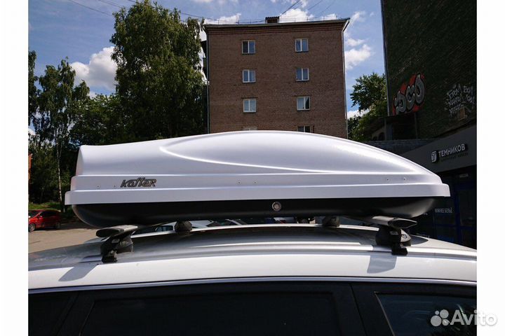 Автобокс Koffer A430 белый двусторонний