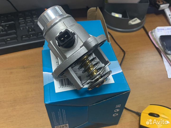 Холодный термостат BMW n52,n62,n63 с рабочей t 92