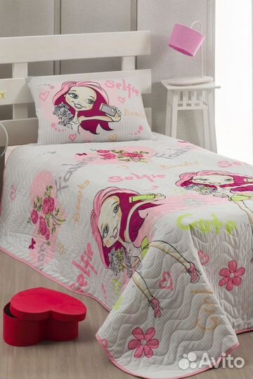 Покрывало с наволочкой