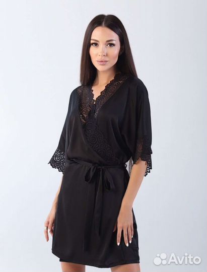 Шелковый халат