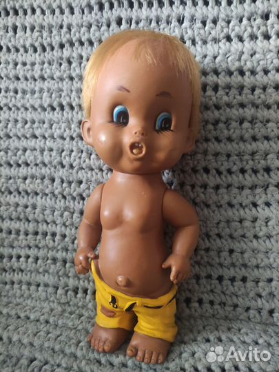 Винтажная кукла гаваец Япония 70-е годы