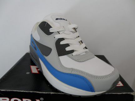 Кроссовки для скейтинга Bona Air Gray/Blue