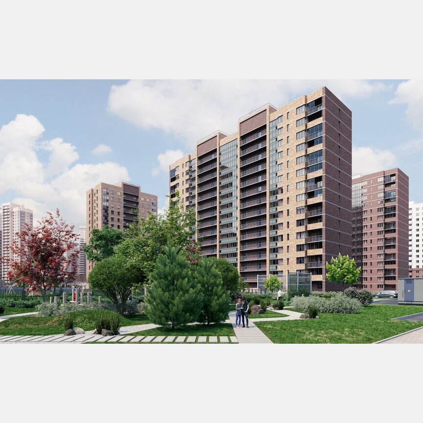 3-к. квартира, 73,9 м², 11/27 эт.
