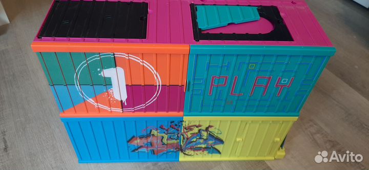 Домик-гараж для кукол лол с аксессуарами