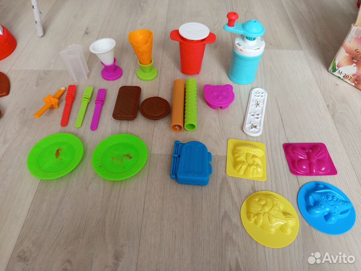 Play doh наборы мороженое и пицца