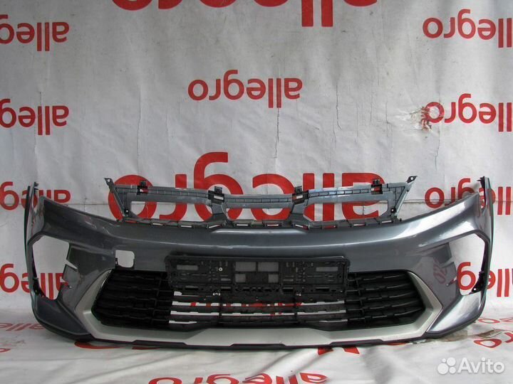 Kia Rio 4 X-Line бампер передний 2020+