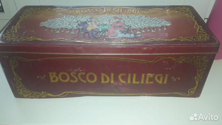 Коробка жесть Bosco di Ciliegi,Боско