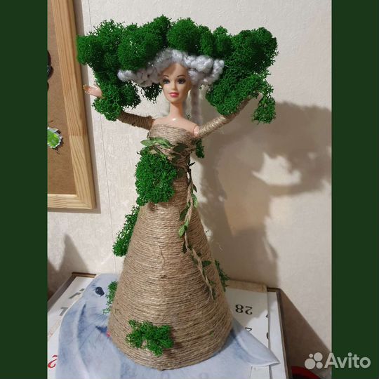 Интерьерная кукла ручной работы