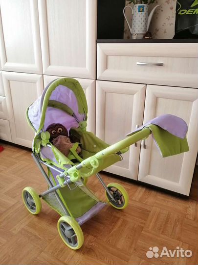 Детская игровая коляска