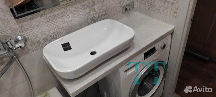 Столешница с раковиной для ванной
