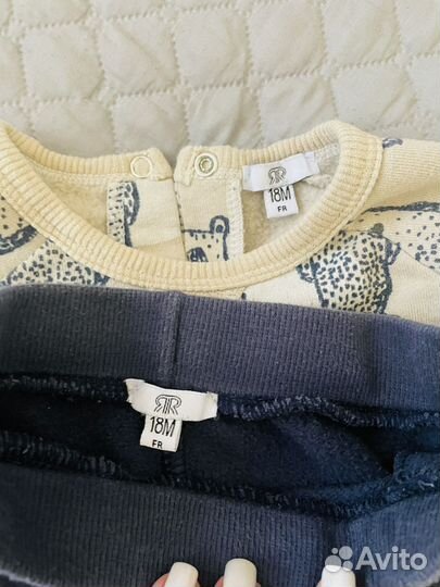 Детские вещи пакетом zara 80 86