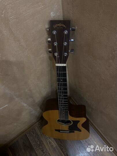 Полуакустическая гитара Sigma GMC-STE+
