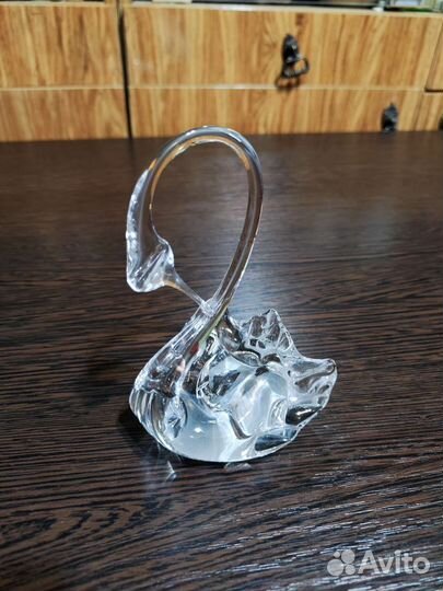 Статуэтка подставка для колец Лебедь СССР