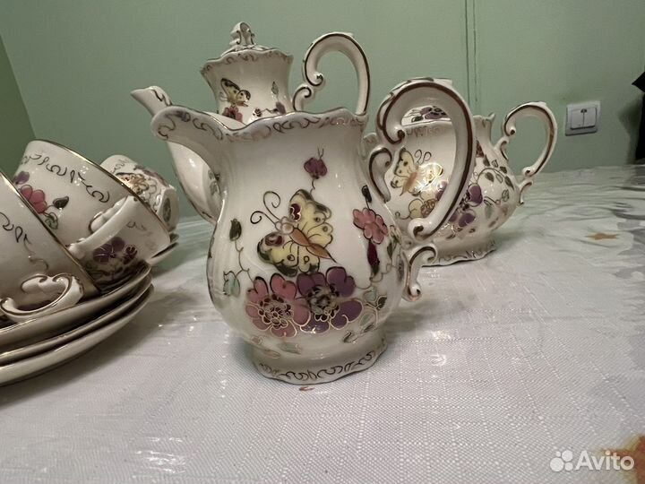 Чайно кофейный сервиз мануфактуры 