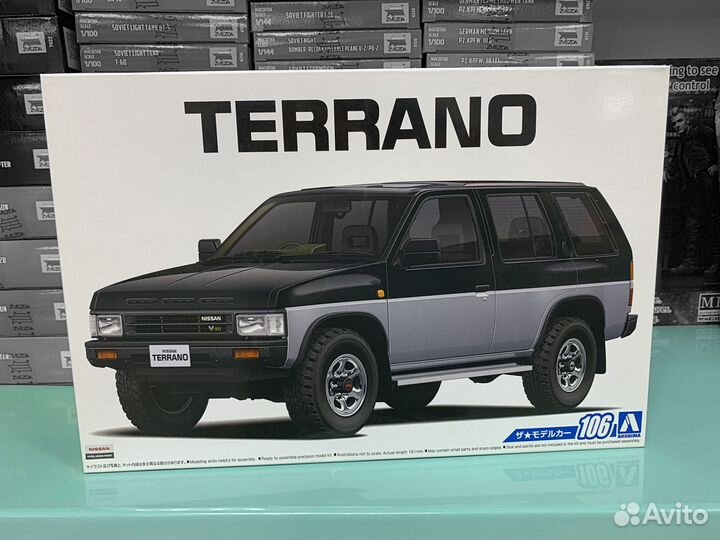 Сборная модель автомобиля Nissan Terrano, Aoshima