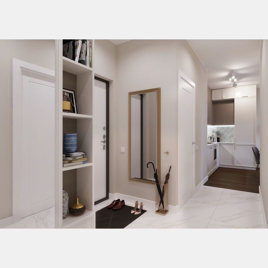 2-к. квартира, 58,5 м², 19/22 эт.