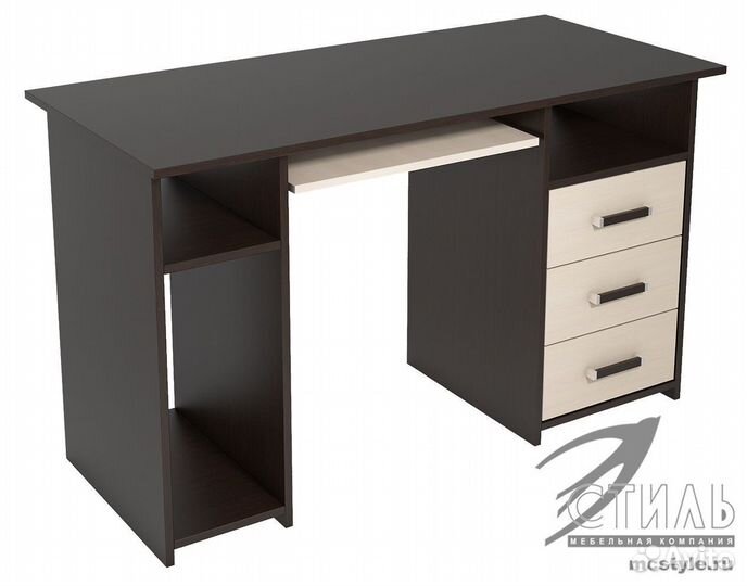 Лик-5 Компьютерный стол ск-4 Венге Дуб молочный