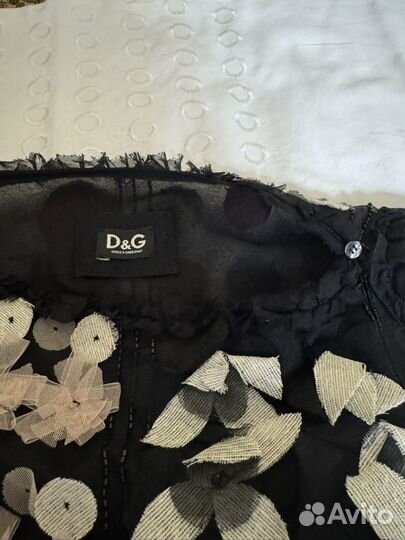 Удлинненная блуза/сарафан dolce and gabbana