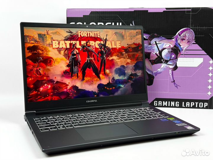 Игровой Colorful P15 RTX 4070 / I7-13650HX / 2.5K