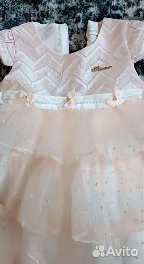 Платье для девочки 92