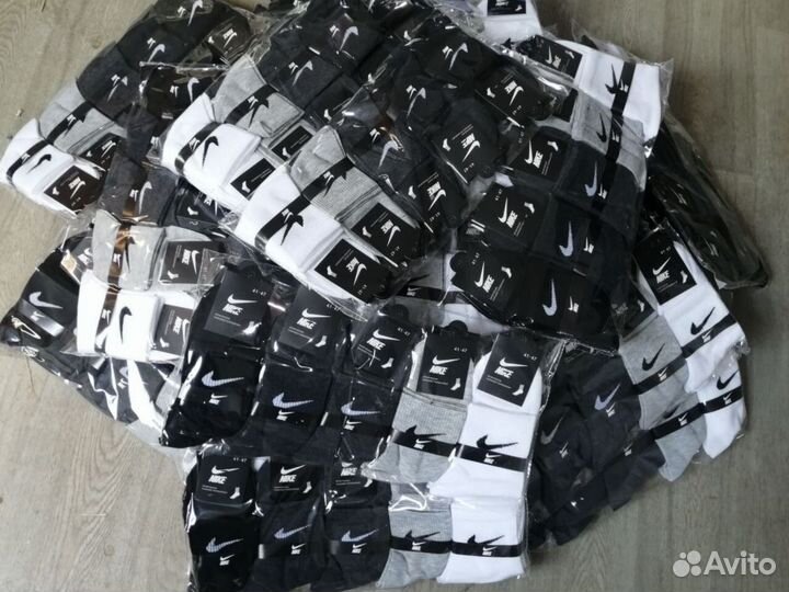 Высокие носки nike adidas